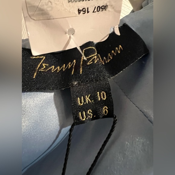 Jenny Packham Thalia Cape Embellished Dress - Picture 14 of 17